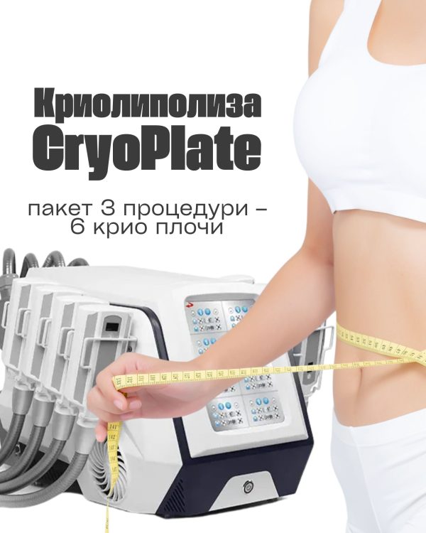 Пакет 3 процедури CryoPlate - 6 крио плочи
